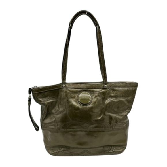 LIVE SALE Coach Leather shoulder Bag*3*Patent Leather - Picture 1 of 1